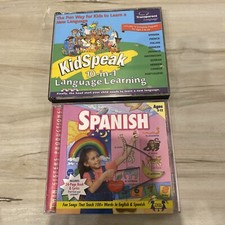 Transparent Language KidSpeak 10 in 1 Language Learning for PC + Spanish CD ROM picture