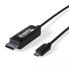 Plugable USB C to DisplayPort Adapter - 6ft (1.8m) Adapter Cable picture