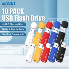 32GB USB Stick 10 Pack USB 2.0 Memory Sticks U Disk for Data Storage Paper Works picture