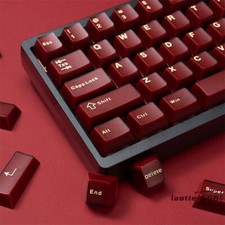 PYGA Clear Keycaps Set PC ABS Cherry Height 118 Keys New For Cherry MX Keyboard picture