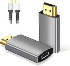 Adaptador USB C Hembra a HDMI Macho 4K 60Hz Cable Tipo C Thunderbolt 3 4 2 0 picture