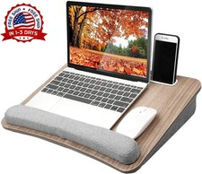 Mesita para laptop bandeja mesitas mesa para cama portatil comodo no se desliza picture