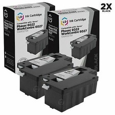 LD Compatible Xerox 106R02759 2PK Black Toner Cartridges for 6022/6027 picture