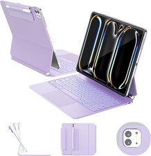 RAYMCRAFT for iPad Pro 13-inch Case with Keyboard (M5/M4, 2025/2024) T65-03 picture