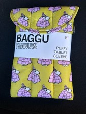 Baggu 8” puffy tablet sleeve - Snoopy Puffer Jacket, New picture