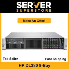 HP ProLiant DL380 G9 Server 2x E5-2640 V4 = 20 Cores P440ar 32GB RAM 4x trays picture