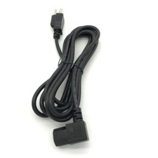 10FT 90 Degree Universal 3Prong AC Power Cable 18AWG Computer Printer Monitor TV picture