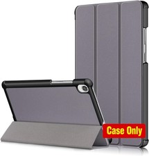 Slim Lightweight Trifold Stand Case Cover for Lenovo Tab M8 8.0'' - Gray picture