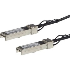 StarTech.com MSA Compliant SFP+ Direct-Attach Twinax Cable - 0.5 m (1.6 ft) - 1 picture