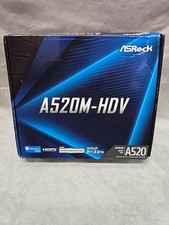 ASRock A520M-HDV AMD AM4 A520 Micro ATX DDR4 Motherboard HDMI M.2 w/ Box picture