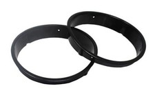 JSP Manufacturing Pair Headlight Bezel Cover for Jeep Wrangler TJ 1997-2006 picture