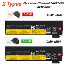 68/68+ Battery For Lenovo Thinkpad T440 T450 T460 L450 L460 W550s X240 X260 picture