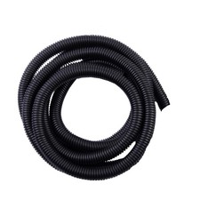 100 Ft Black Cord Management Cover for Home Improvement and Electronics Safety picture