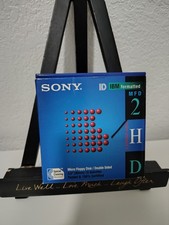 New Sony HD IBM Formatted MFD 2 Micro Floppy Disk Double Sided 10 Pack 2HD  picture