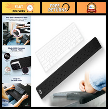 Ergonomic L-Shaped Desk Long Wrist Rest - Memory Foam Elbow & Forearm Support, N picture