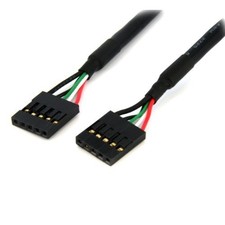 StarTech 24in Internal 5 pin USB IDC Motherboard Header Cable F/F (USBINT5PIN24) picture