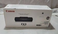 NEW / SEALED - Genuine Canon FX 3 Cartridge Black H11-6381-230 (Expired 07/2010) picture
