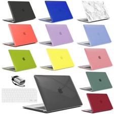 IBENZER Case for MacBook Air/Pro 13 15 16 inch w/ KeyboardCover + Type-C Adapter picture