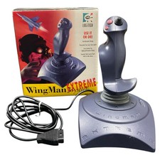 VTG Logitech Wingman Extreme Digital PC Computer Joystick In Original Box #3002 picture