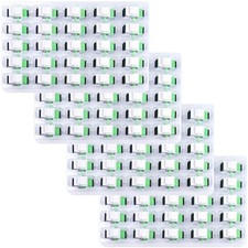 Duogalia 100-Pack SC/APC Fiber Optic Coupler Keystone Jack Modular for Patch Pan picture