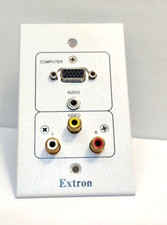 Extron WP 170 VGA VID White Wall Plate 60-429-22 picture