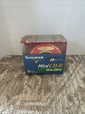 Fujifilm Mini CD-R 10 Pack 5 Colors 24 Minute 210MB Up to 24x Speed Sealed picture