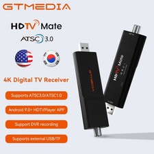 ATSC 3.0 TV Tuner 4K UHD ATSC 1.0 Digital TV Converter Stick Free DVR PVR Record picture