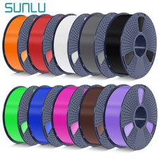 【ADD 10, PAY 6】SUNLU PETG PLA+ TPU PLA ABS SILK 3D Printer Filament 1.75mm 1KG picture