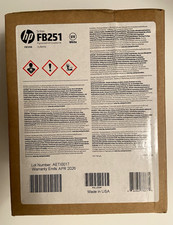 HP CQ123A Scitex FB251 Genuine White UV Curable 2L Ink for FB500 FB750 picture
