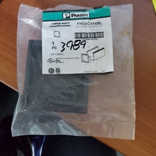 PANDUIT FHDEC4X4BL FIBER-DUCT 4 X 4 HINGED DUCT END CAP picture