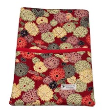 Handmade Quilted iPad Large Book Sleeve Front Pocket NEW 12
