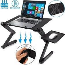 Foldable 360° Adjustable Laptop Table Stand Lap Sofa Bed Tray PC Notebook Desk picture