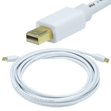 15FT Mini DisplayPort MDP Male To Male M/M Cable Copper Gold Plated 32AWG picture