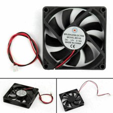 10x DC 12V 8cm 80x80x15mm 8015S 80mm CPU System brushless Cooling Fan 2pin picture