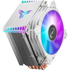 JONSBO CR-1400 White CPU Cooler 4 Heat Pipe Tower ARGB 92mm Fan Intel AMD AM4 picture