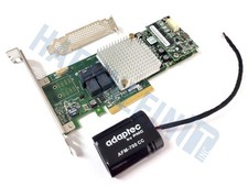Adaptec 8805 8-port SATA / SAS RAID Controller 12G PCIe x8 3.0 1GB incl AFM700CC picture