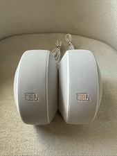 Pair of JBL Pebbles Pebble USB Powered PC Computer Speakers Silver picture