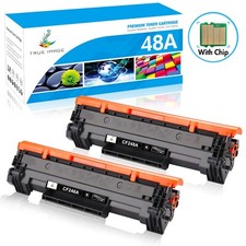 2PK CF248A 48A Toner Cartridges for HP LaserJet Pro M14 M15W M17 M29W M28W M30w picture