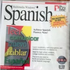 Multimedia Windows Spanish Pro One CD-ROM (PC, 1994) IBM Windows 95 3.1 Sealed picture
