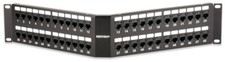 SignaMax 48-Port Cat 6A MT-Series Angled Patch Panel - 48458A-C6A picture