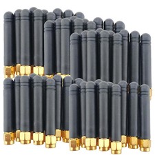 50pcs Short Wireless Antenna 2dBi RP-SMA Hole for PC WiFi 2.4G 5.8GHz BT Network picture