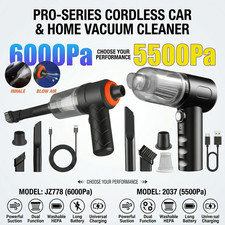 Electric Air Duster Mini Blower Vacuum Cleaner Dust for Car/PC/Keyboard/Pet/Home picture