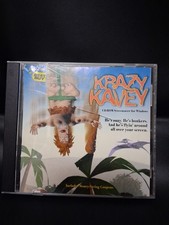 Vintage CD Rom Screen Saver KRAZY KAVEY Windows Best Buy Exclusive 1996 picture