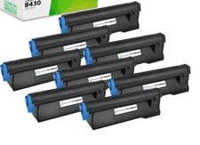 8 x Black High Yield Toner for Oki B420 B430 B440 MB460 Printer 43979201 picture