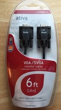 Ativa VGA/SVGA Monitor Cable 6 Feet HDB 15 Male/ HDB Male  picture