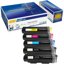 Greenprint 5 Packs 6510 6515 Compatible Toner Cartridges Extra High Yield 5500 picture