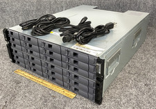 NetApp DS4243 24-Bay Disk Shelf Storage, 2x SAS Controllers 4x PSU wCord picture