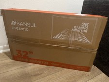 SANSUI 32-Inch 2K Curved Gaming Monitor WQHD 2560 x 1440 180Hz ES-G32c1q picture