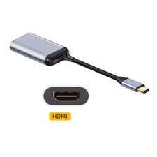 Cablecc USB-C Type C to HDMI Converter HDTV Adapter 4K 60hz 1080p with Female picture