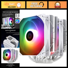 High-Performance CPU Cooler, 120mm ARGB, 6 Heat Pipes, Dual PWM Fans, AMD/Intel picture